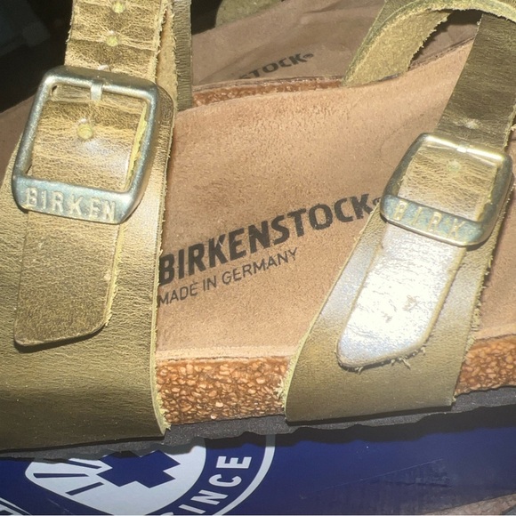 NEW IN BOX Birkenstock Mayari- size 38-women 7/8 olive army green-normal width - Picture 3 of 16